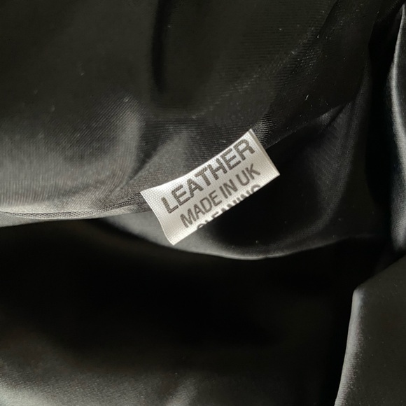 vintage Genel London Suede Leather Bomber Jacket - Picture 12 of 12